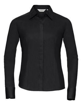 Chemise d'entreprise Personnalisée Manche Longue|Manchettes Duo 105 g/m² (White: 110 g/m²) - Russell Collection R-924F-0 - Ch...
