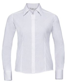 Chemise d'entreprise Personnalisée Manche Longue|Manchettes Duo 105 g/m² (White: 110 g/m²) - Russell Collection R-924F-0 - Ch...