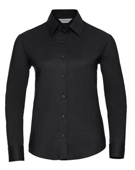 Chemise d'entreprise Personnalisée Manche Longue|Manchettes Duo 135 g/m² (White: 130 g/m²) - Russell Collection R-932F-0 - Ch...