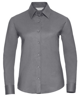 Chemise d'entreprise Personnalisée Manche Longue|Manchettes Duo 135 g/m² (White: 130 g/m²) - Russell Collection R-932F-0 - Ch...
