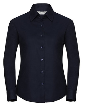 Chemise d'entreprise Personnalisée Manche Longue|Manchettes Duo 135 g/m² (White: 130 g/m²) - Russell Collection R-932F-0 - Ch...