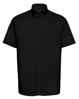 Chemise d'entreprise Personnalisée Manche Courte Duo 135 g/m² (White: 130 g/m²) - Russell Collection R-933M-0 - Chemise d'ent...