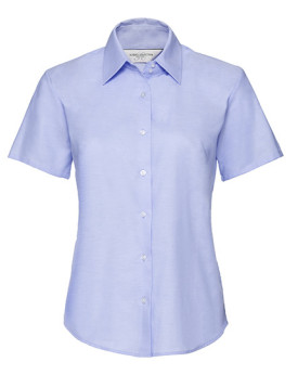 Chemise d'entreprise Personnalisée Manche Courte Duo 135 g/m² (White: 130 g/m²) - Russell Collection R-933F-0 - Chemise d'ent...
