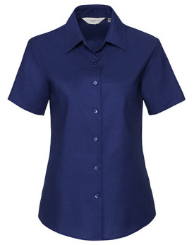 Chemise d'entreprise Personnalisée Manche Courte Duo 135 g/m² (White: 130 g/m²) - Russell Collection R-933F-0 - Chemise d'ent...