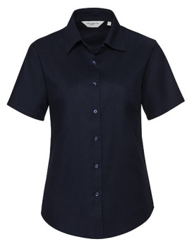 Chemise d'entreprise Personnalisée Manche Courte Duo 135 g/m² (White: 130 g/m²) - Russell Collection R-933F-0 - Chemise d'ent...