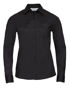 Chemise d'entreprise Personnalisée Manche Longue|Manchettes Duo 105 g/m² (White: 110 g/m²) - Russell Collection R-934F-0 - Ch...