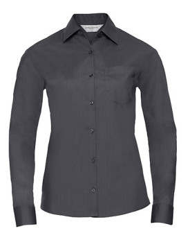 Chemise d'entreprise Personnalisée Manche Longue|Manchettes Duo 105 g/m² (White: 110 g/m²) - Russell Collection R-934F-0 - Ch...