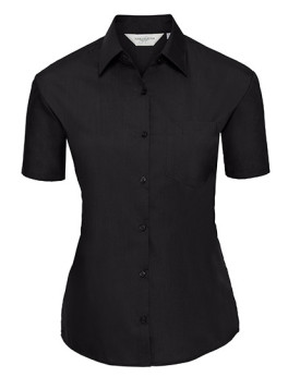 Chemise d'entreprise Personnalisée Manche Courte Duo 105 g/m² (White: 110 g/m²) - Russell Collection R-935F-0 - Chemise d'ent...