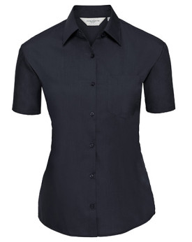 Chemise d'entreprise Personnalisée Manche Courte Duo 105 g/m² (White: 110 g/m²) - Russell Collection R-935F-0 - Chemise d'ent...