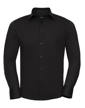 Chemise d'entreprise Personnalisée Manche Longue|Manchettes Duo 140 g/m² - Russell Collection R-946M-0 - Chemise d'entreprise...