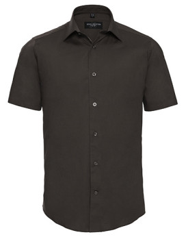 Chemise d'entreprise Personnalisée Manche Courte Duo 140 g/m² - Russell Collection R-947M-0 - Chemise d'entreprise Personnali...
