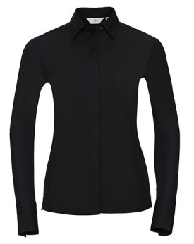 Chemise d'entreprise Personnalisée Manche Longue Duo 130 g/m² (White: 125 g/m²) - Russell Collection R-960F-0 - Chemise d'ent...