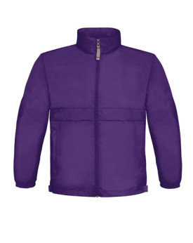 Veste Personnalisée avec liseré Enfant - B&C COLLECTION JK950 - Veste Personnalisée avec marquage broderie, flocage ou impres...