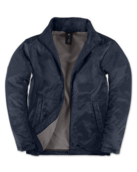 Veste Personnalisée Manche Longue Duo - B&C COLLECTION JM825 - Veste Personnalisée avec marquage broderie, flocage ou impress...