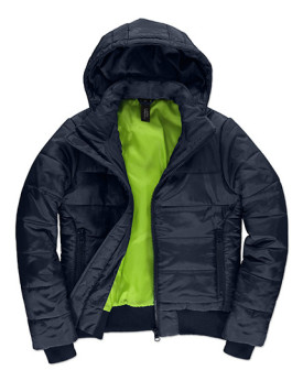 Veste Personnalisée Manche Longue avec liseré Duo - B&C COLLECTION JW941 - Veste Personnalisée avec marquage broderie, flocag...