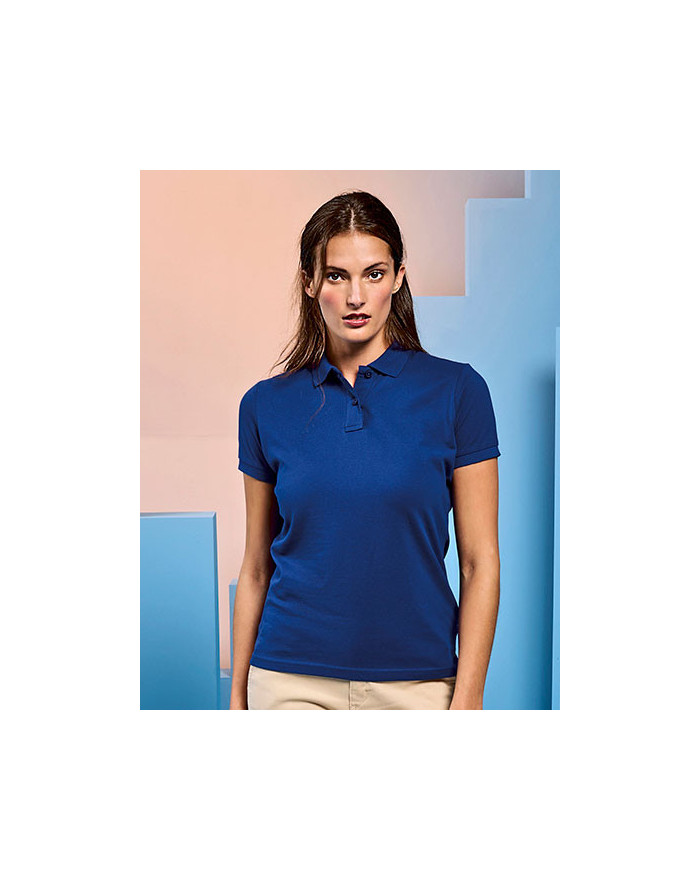 Polo Personnalisé Manche Courte Femme  200 g/m² - Asquith & Fox AQ025 - Polo Personnalisé avec marquage broderie, flocage ou ...
