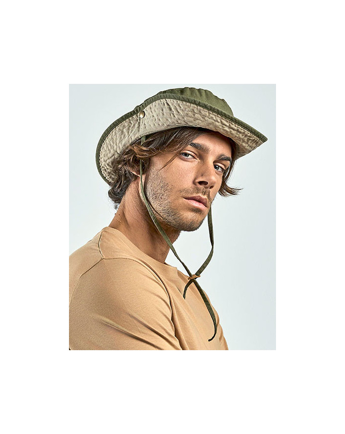 Chapeaux personnalisé 100% coton 260 g/m² - Atlantis Headwear GLTS - Chapeaux personnalisé avec marquage broderie, flocage ou...