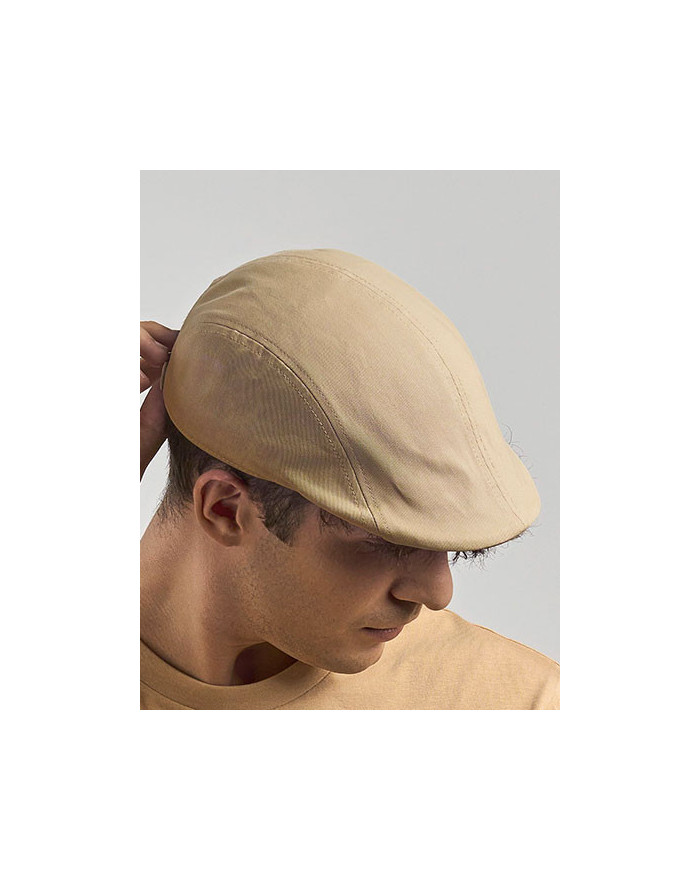Casquette gavroche personnalisée 100% coton - Atlantis Headwear SWNG - Casquette gavroche personnalisé avec marquage broderie...