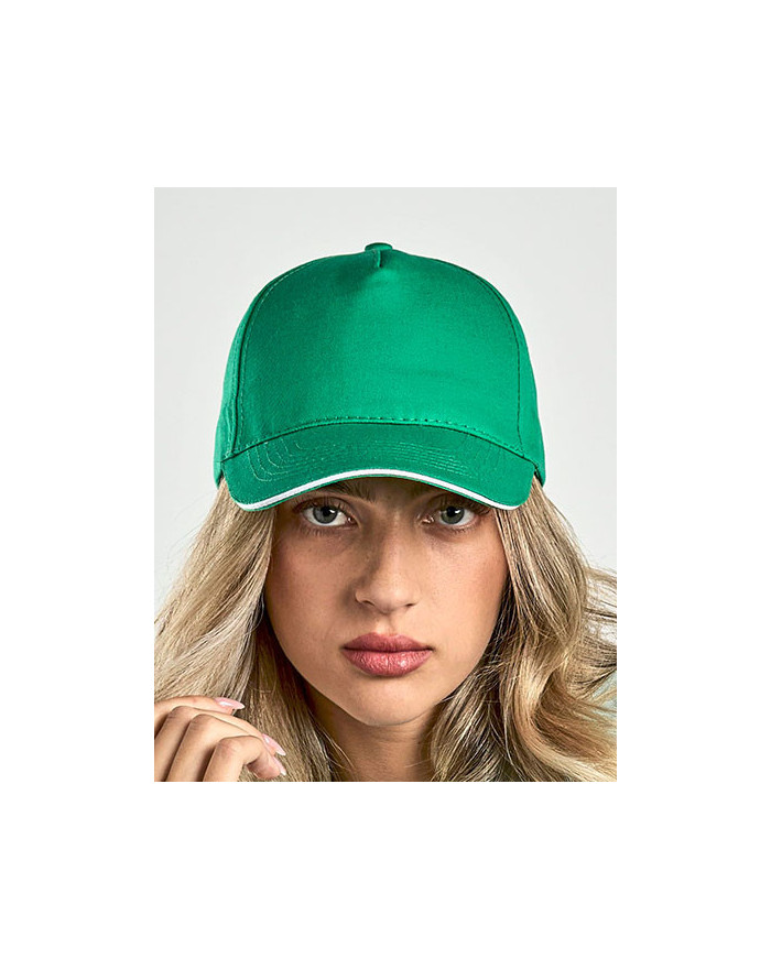 Casquettes personnalisée 100% coton - Atlantis Headwear SFSW - Casquettes avec marquage broderie, flocage ou impression. Gros...