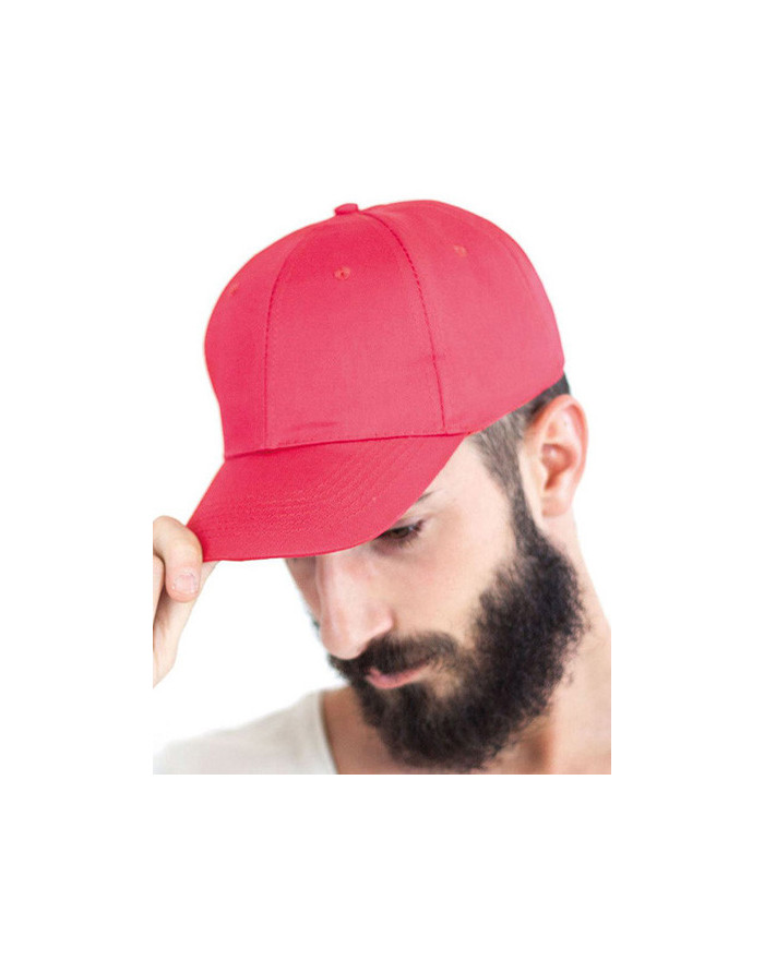 Casquettes personnalisée 100% coton - Atlantis Headwear STSX - Casquettes avec marquage broderie, flocage ou impression. Gros...