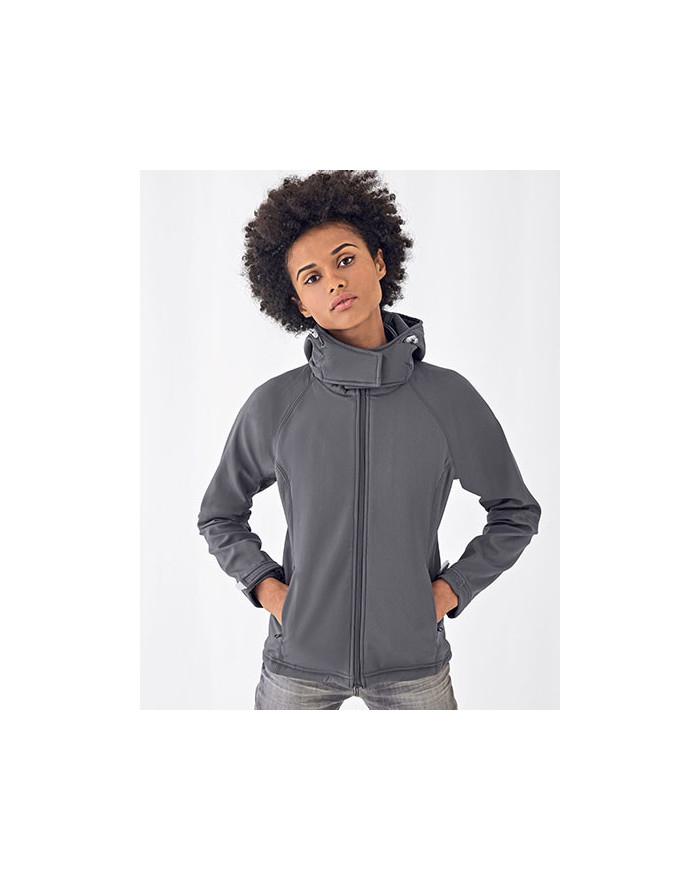 Veste Personnalisée Manche Longue avec liseré Duo 340 g/m² - B&C COLLECTION JW937 - Veste Personnalisée avec marquage broderi...