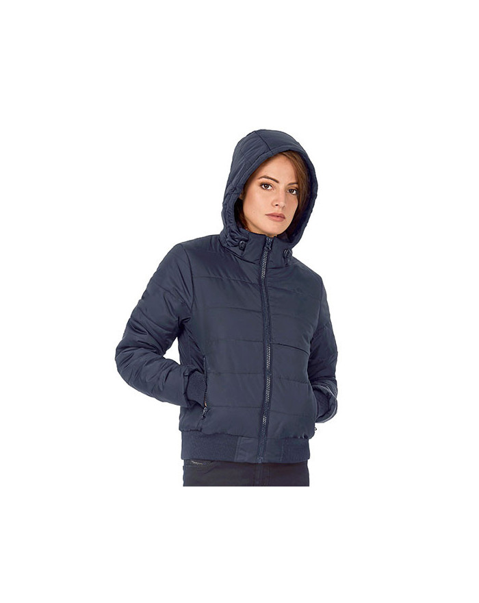 Veste Personnalisée Manche Longue avec liseré Duo - B&C COLLECTION JW941 - Veste Personnalisée avec marquage broderie, flocag...