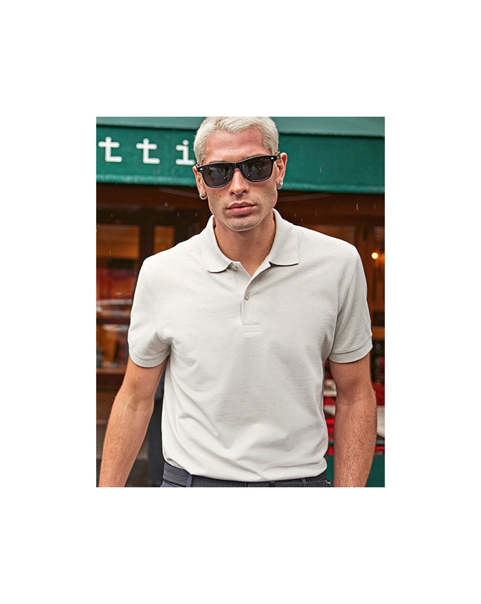 Polo Personnalisé Manche Courte avec liseré Duo 180 g/m² - B&C BE INSPIRED PU424 - Polo Personnalisé avec marquage broderie, ...