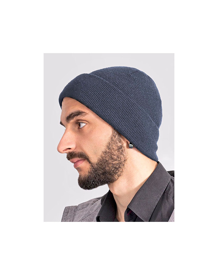Bonnet personnalisé 70 g/m² - Brain Waves 801952 - Bonnet personnalisé avec marquage broderie, flocage ou impression. Grossis...