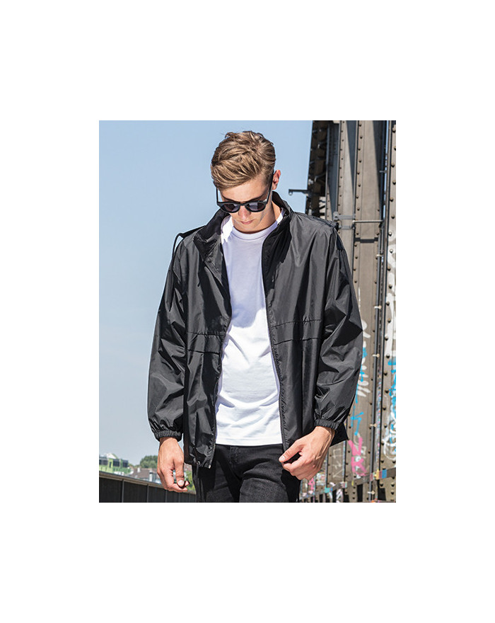 Veste Personnalisée avec liseré Homme  78 g/m² - Build Your Brand BY078 - Veste Personnalisée avec marquage broderie, flocage...
