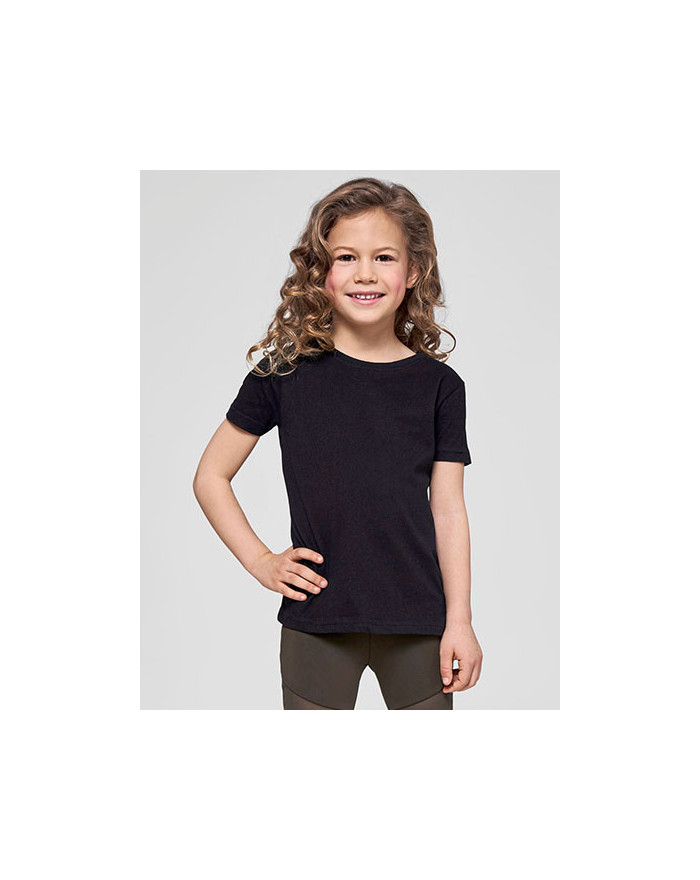 Tee shirt Personnalisé Manche Courte Col rond Enfant  140 g/m² - Build Your Brand BY115 - Tee shirt Personnalisé avec marquag...