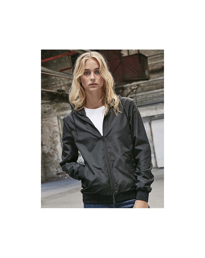 Veste Personnalisée Manche Longue|avec liseré Femme  82 g/m² - Build Your Brand BY147 - Veste Personnalisée avec marquage bro...
