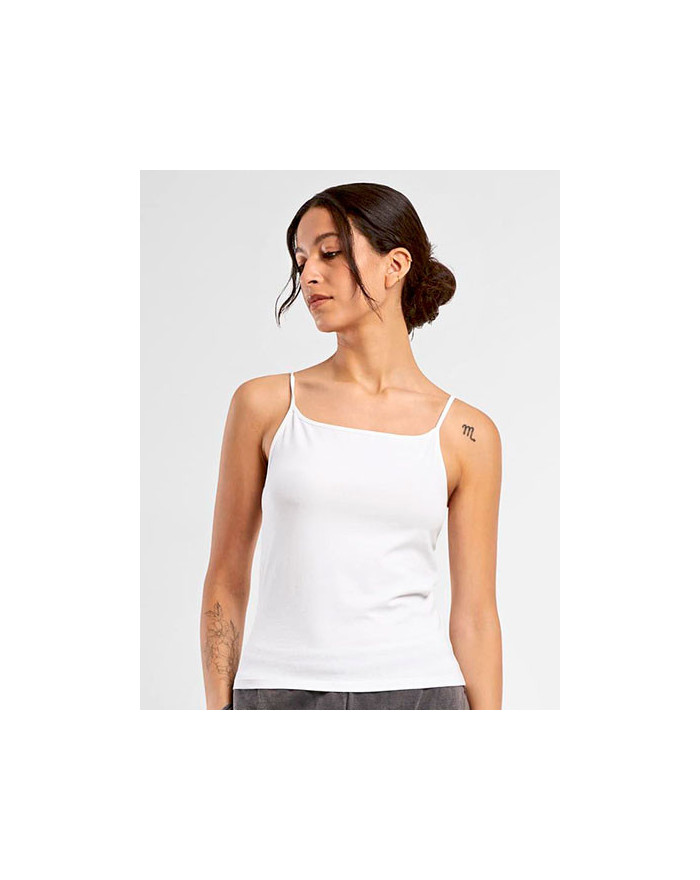 Tee shirt Personnalisé Fines bretelles Femme  180 g/m² - Build Your Brand BY314 - Tee shirt Personnalisé avec marquage broder...