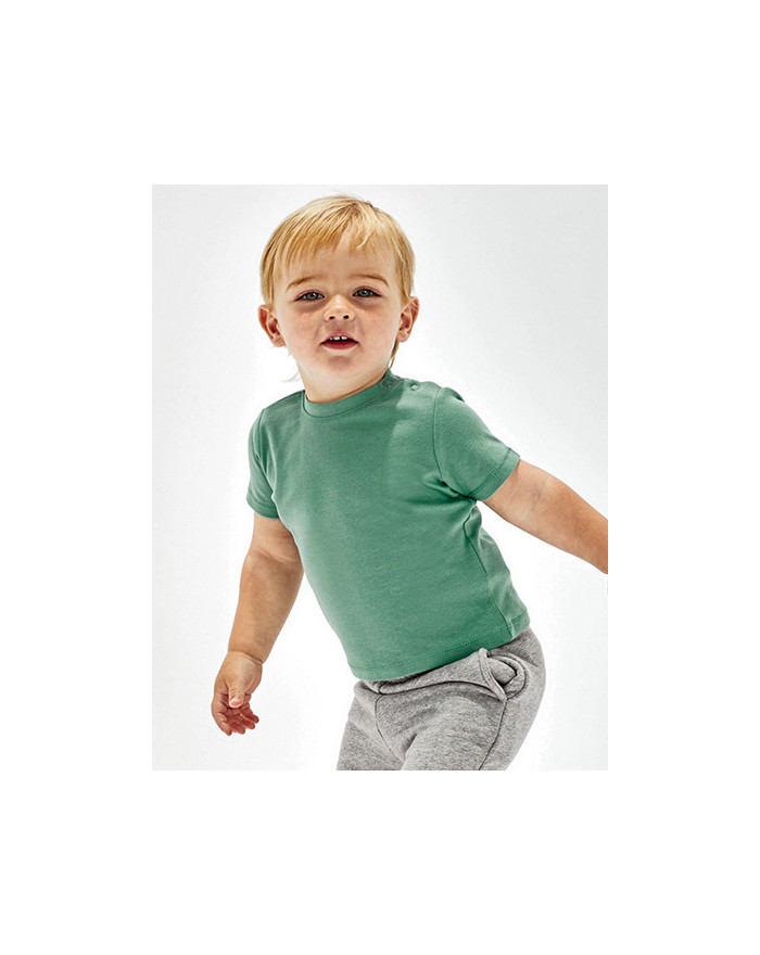 Tee shirt Personnalisé Manche Courte Col rond Enfant  200 g/m² - Babybugz BZ02 - Vêtements Enfant Personnalisés avec marquage...
