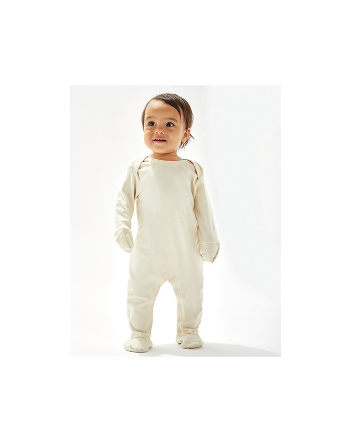 Grenouillères & pyjamas Personnalisés Manche Longue Col rond Enfant  200 g/m² - Babybugz BZ35 - Vêtements Enfant Personnalisé...