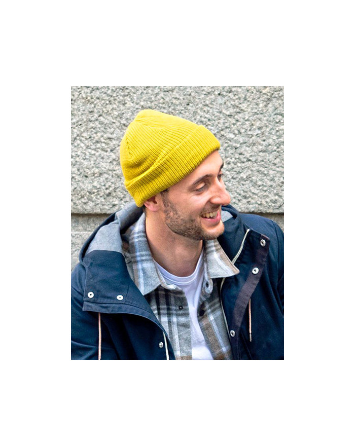Bonnet personnalisé L-merch 1459 - Bonnet personnalisé avec marquage broderie, flocage ou impression. Grossiste vetements vie...