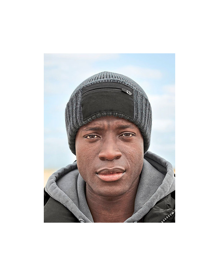 Bonnet personnalisé Beechfield B334R - Bonnet personnalisé avec marquage broderie, flocage ou impression. Grossiste vetements...