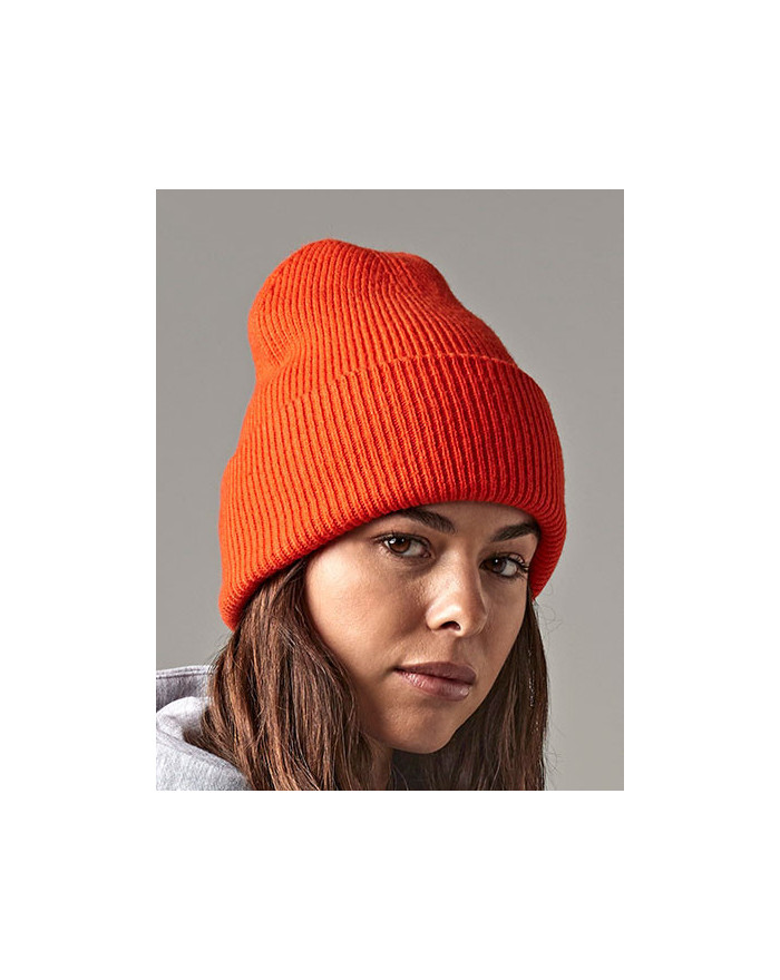 Bonnet personnalisé Beechfield B385R - Bonnet personnalisé avec marquage broderie, flocage ou impression. Grossiste vetements...