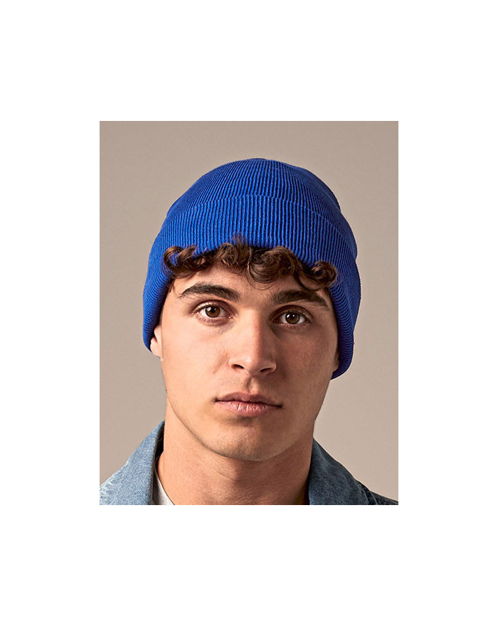 Bonnet personnalisé 100% coton - Beechfield B45N - Bonnet personnalisé avec marquage broderie, flocage ou impression. Grossis...
