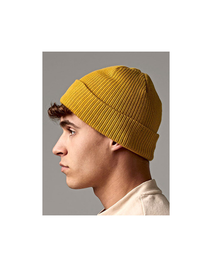 Bonnet personnalisé 100% coton - Beechfield B50N - Bonnet personnalisé avec marquage broderie, flocage ou impression. Grossis...