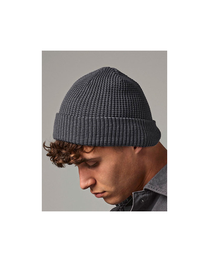Bonnet personnalisé 100% coton - Beechfield B52N - Bonnet personnalisé avec marquage broderie, flocage ou impression. Grossis...