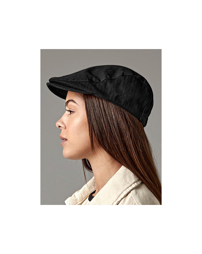 Casquette gavroche personnalisée 100% coton - Beechfield B626 - Casquette gavroche personnalisé avec marquage broderie, floca...