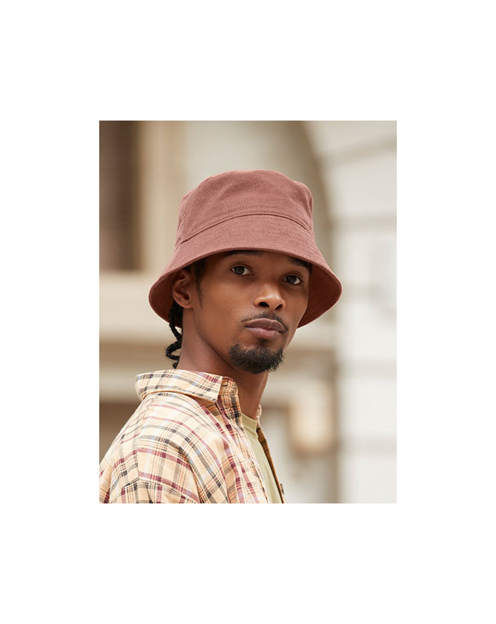 Bob personnalisé 100% coton - Beechfield B687 - Bob personnalisé avec marquage broderie, flocage ou impression. Grossiste vet...