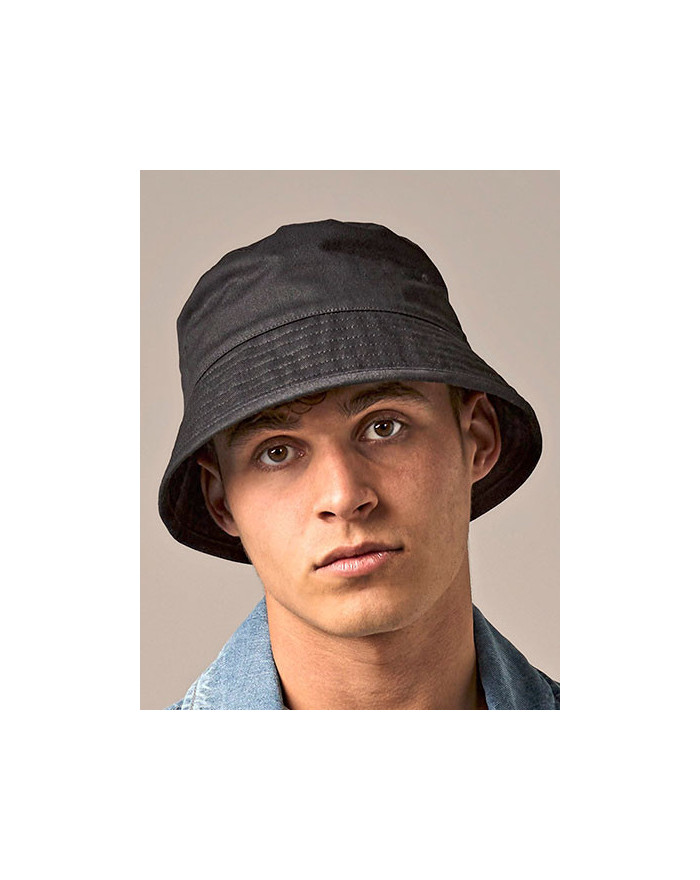 Bob personnalisé 100% coton - Beechfield B90N - Bob personnalisé avec marquage broderie, flocage ou impression. Grossiste vet...