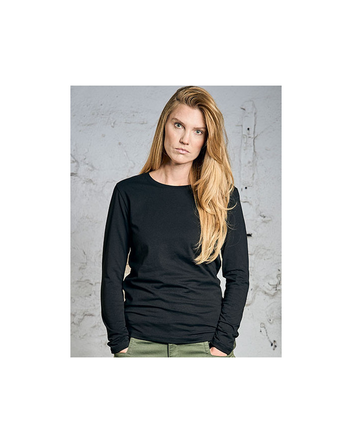 Tee shirt Personnalisé Manche Longue Femme 180 g/m² - EXCD by Promodoro 4095 - Tee shirt Personnalisé avec marquage broderie,...