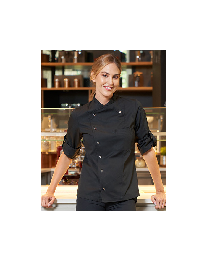 Veste Personnalisée Manche Longue Duo 215 g/m² - CG Workwear 03105-44 - Veste Personnalisée avec marquage broderie, flocage o...