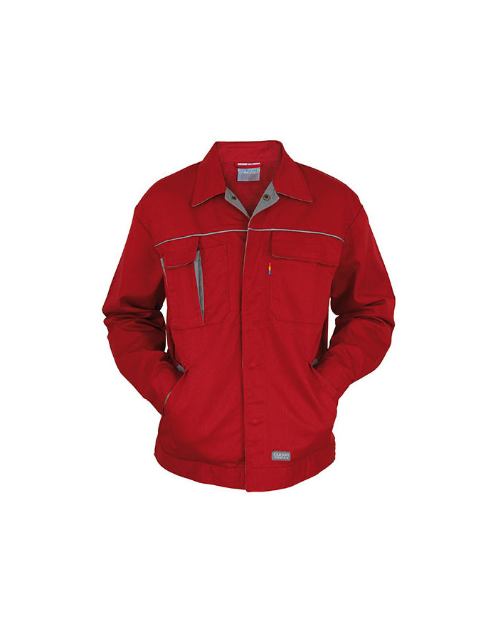 Veste Personnalisée Manche Longue Homme 300 g/m² - Carson Contrast CC710 - Vêtement de travail Personnalisé avec marquage bro...
