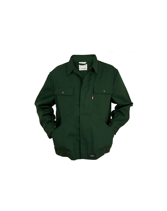 Veste Personnalisée Set-in Homme 100% coton 285 g/m² - Carson Classic Workwear KTH728 - Vêtement de travail Personnalisé avec...