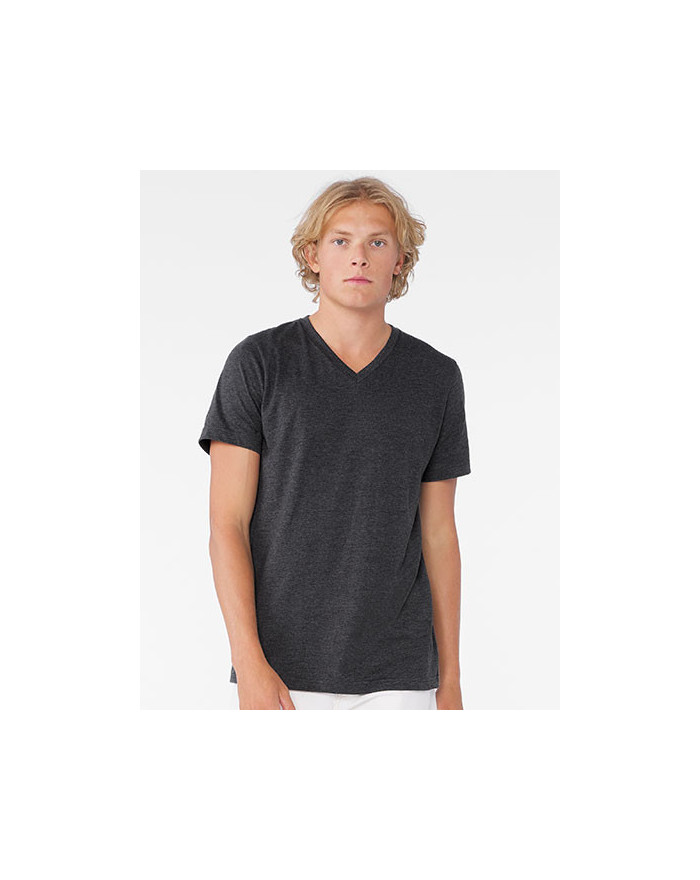Tee shirt Personnalisé Manche Courte Unisexe 145 g/m² - Canvas 3005CVC - Tee shirt Personnalisé avec marquage broderie, floca...