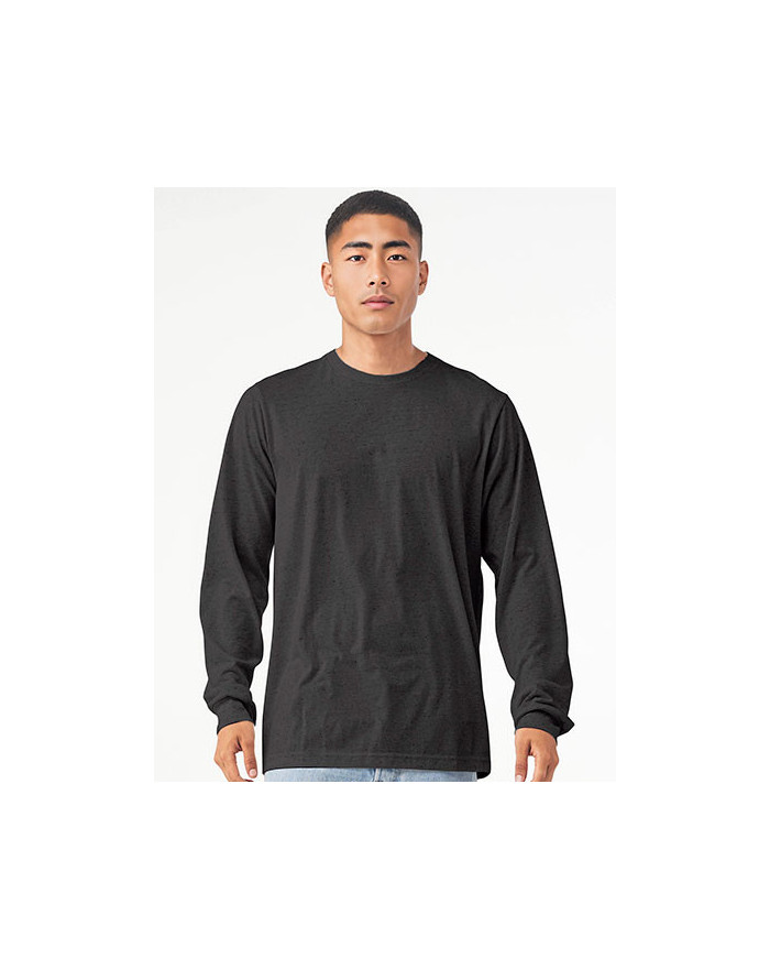 Tee shirt Personnalisé Manche Longue Unisexe 145 g/m² - Canvas 3501CVC - Tee shirt Personnalisé avec marquage broderie, floca...