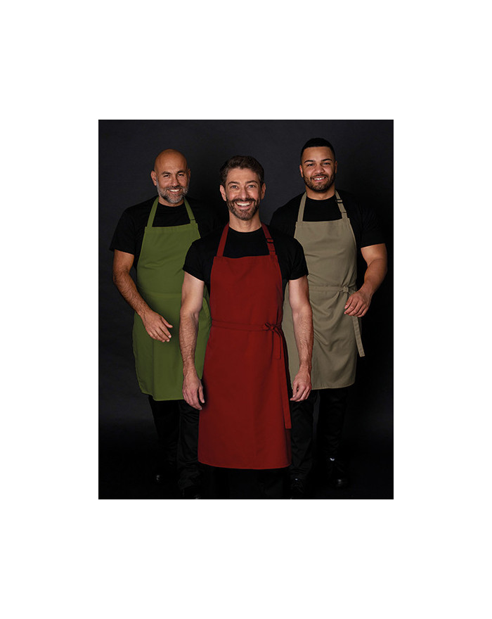 Vêtement restauration Personnalisé 195 g/m² - Dennys London DP200 - Vêtement restauration Personnalisé avec marquage broderie...